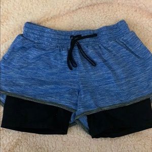 Athletic Shorts with Spandex